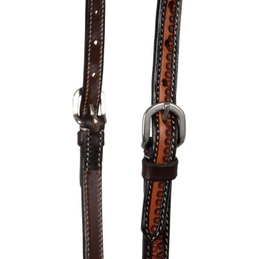 Bride western avec une oreille et motifs serpent Pool's Bride western avec une oreille et motifs serpent Pool's