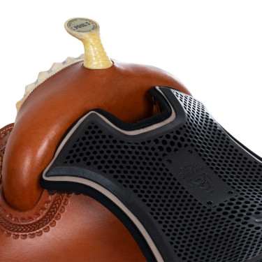 Protège-siège western Pool's Cognac Marron Protège-siège western Pool's Cognac Marron