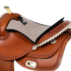 Protège-siège western Pool's Cognac Marron Protège-siège western Pool's Cognac Marron