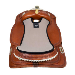 Protège-siège western Pool's Cognac Marron Protège-siège western Pool's Cognac Marron