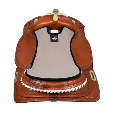 Protège-siège western Pool's Cognac Marron Protège-siège western Pool's Cognac Marron