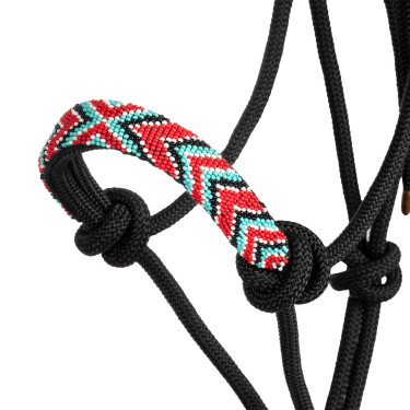 Licol en corde avec perles Pool's Licol en corde avec perles Pool's
