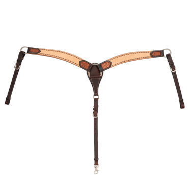 Collier de chasse western bicolore Pool's Collier de chasse western bicolore Pool's