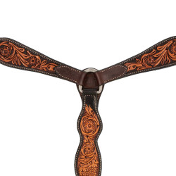 Collier de chasse western avec décoration florale Pool's Collier de chasse western avec décoration florale Pool's