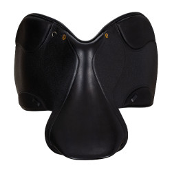 Selle de saut en cuir Chicago avec arcade interchangeable inclut 4 arçons Supreme Noir Selle de saut en cuir Chicago avec arcade interchangeable inclut 4 arçons Supreme Noir