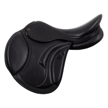 Selle de saut en cuir double modèle Las Vegas Supreme Selle de saut en cuir double modèle Las Vegas Supreme