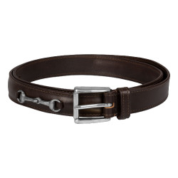 Ceinture en cuir avec mors Supreme