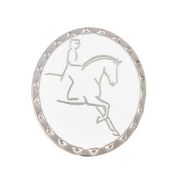 Broche cavalière de dressage Umbria Equitazione Argent Broche cavalière de dressage Umbria Equitazione Argent
