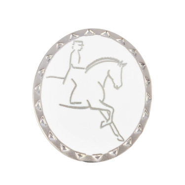 Broche cavalière de dressage Umbria Equitazione Argent Broche cavalière de dressage Umbria Equitazione Argent