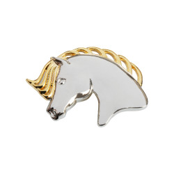 Broche tête de cheval Umbria Equitazione