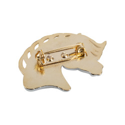 Broche tête de cheval Umbria Equitazione Broche tête de cheval Umbria Equitazione