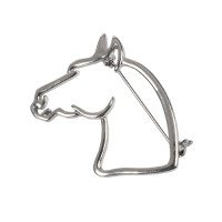 Épingles de col Master2 modèle tête de cheval Umbria Equitazione Argent Épingles de col Master2 modèle tête de cheval Umbria Equitazione Argent