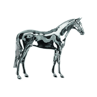 Cheval plaqués argent modèle cheval debout Umbria Equitazione Cheval plaqués argent modèle cheval debout Umbria Equitazione