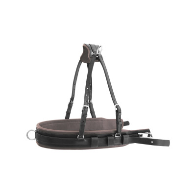 Collier de chasse luxe pour harnais Umbria Equitazione Noir