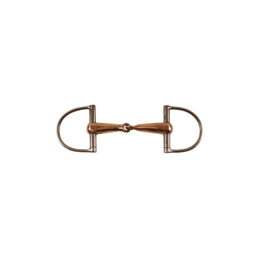 Mors D Ring creux avec embouchure en cuivre Umbria Equitazione Mors D Ring creux avec embouchure en cuivre Umbria Equitazione