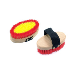 Brosse pour poney bicolore Umbria Equitazione