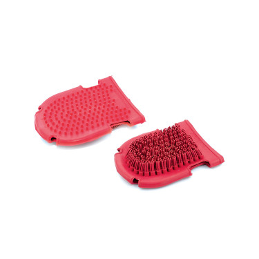 Gants étrilles avec poils en caoutchouc Umbria Equitazione Gants étrilles avec poils en caoutchouc Umbria Equitazione