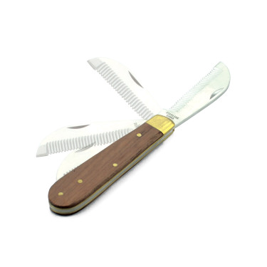 Peigne à crinière en bois pliable Umbria Equitazione Peigne à crinière en bois pliable Umbria Equitazione
