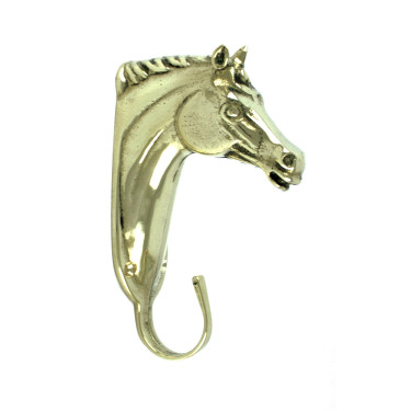 Porte filet tête de cheval en laiton Umbria Equitazione Porte filet tête de cheval en laiton Umbria Equitazione