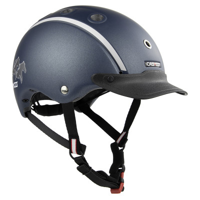 Casque Casco Choice Bleu marine métallisé