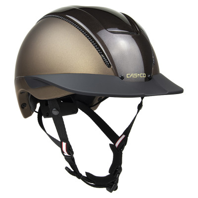 Casque Casco Duell Marron foncé