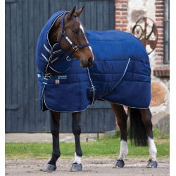 Couverture de box Horseware Rambo Plus Rug Vari-Layer 450g Marine / marine / blanc Bleu marine Couverture de box Horseware Rambo Plus Rug Vari-Layer 450g Marine / marine / blanc Bleu marine