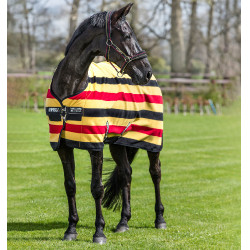 Couverture Polaire Horseware Rambo® Deluxe Or blanc Couverture Polaire Horseware Rambo® Deluxe Or blanc