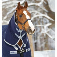 Couverture Horseware Rambo Original 200g avec Leg Arches Marine / argent Bleu Couverture Horseware Rambo Original 200g avec Leg Arches Marine / argent Bleu