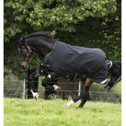 Couverture Horseware Rambo Original 200g avec Leg Arches Noir