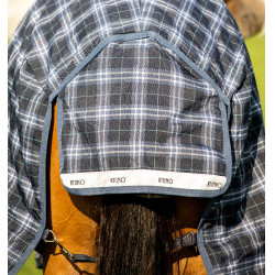Couverture Horseware Rhino Plus Vari-Layer 450g 1000D Marine à carreaux / indigo Bleu marine Couverture Horseware Rhino Plus Vari-Layer 450g 1000D Marine à carreaux / indigo Bleu marine