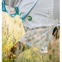 Couverture anti-mouches Horseware Amigo AmEco Bug Buster 0g Argent / bleu ciel Couverture anti-mouches Horseware Amigo AmEco Bug Buster 0g Argent / bleu ciel