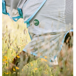 Couverture anti-mouches Horseware Amigo AmEco Bug Buster 0g Argent / bleu ciel Couverture anti-mouches Horseware Amigo AmEco Bug Buster 0g Argent / bleu ciel