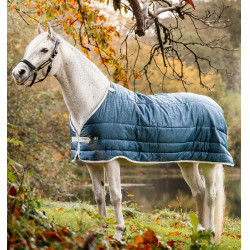 Liner Horseware 200g Eco Sarcelle eco print / gris Bleu