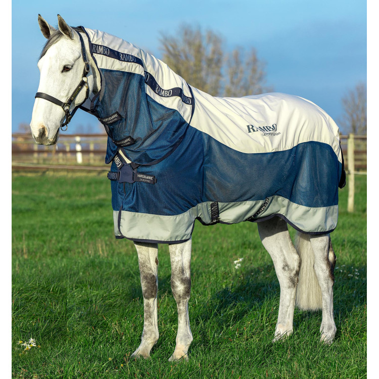 Couverture d'extérieur Horseware Rambo® Summer 0g disque avec doublure 100g Couverture d'extérieur Horseware Rambo® Summer 0g disque avec doublure 100g