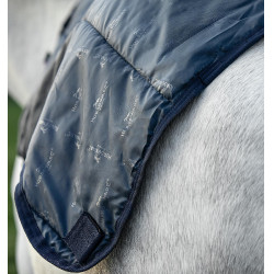 Couverture d'extérieur Horseware Rambo® Summer 0g disque avec doublure 100g 600D Marine / gris Bleu