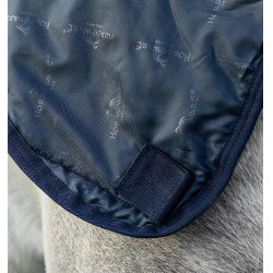 Couverture d'extérieur Horseware Rambo® Summer 0g disque avec doublure 100g 600D Marine / gris Bleu