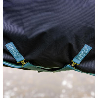 Couverture Horseware Amigo Bravo 12 Original 100g Marine / turquoise Couverture Horseware Amigo Bravo 12 Original 100g Marine / turquoise