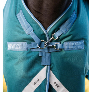 Couverture Horseware Amigo® Bravo 12 Plus 400g 1200D Vert / turquoise