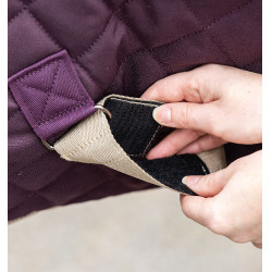 Couverture de box Horseware Amigo Plus Disque 200g Figue / marine Violet Couverture de box Horseware Amigo Plus Disque 200g Figue / marine Violet