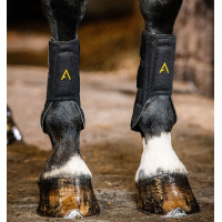Guêtres Horseware Adagio Noir / jaune Guêtres Horseware Adagio Noir / jaune