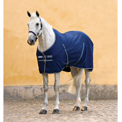 Chemise de Box Horseware Rambo Doublure Imprimée Marine / marine / blanc Bleu marine