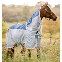 Couverture anti-mouches Horseware Amigo AmECO Combi 0g Sarcelle / gris Bleu Couverture anti-mouches Horseware Amigo AmECO Combi 0g Sarcelle / gris Bleu