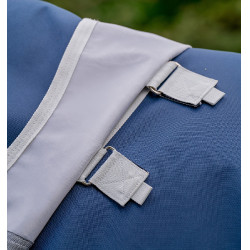 Couverture anti-mouches Horseware Amigo AmECO Combi 0g Sarcelle / gris Bleu