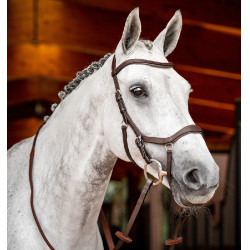 Bridon Horseware Micklem 2 Competition Rambo Havane foncé Marron Bridon Horseware Micklem 2 Competition Rambo Havane foncé Marron