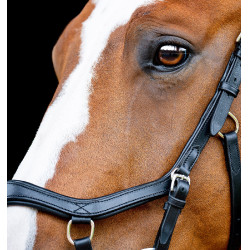 Bridon Horseware Micklem 2 Competition avec rênes caoutchouc Noir Bridon Horseware Micklem 2 Competition avec rênes caoutchouc Noir
