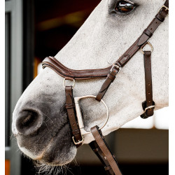 Bridon Horseware Micklem 2 Deluxe Competition Havane foncé Marron