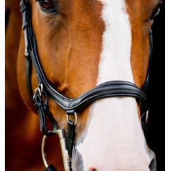 Bridon Horseware Micklem 2 Deluxe Competition rênes caoutchouc Noir Bridon Horseware Micklem 2 Deluxe Competition rênes caoutchouc Noir