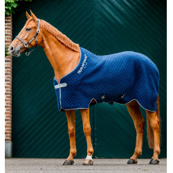 Couverture Horseware Autumn Cooler 100g Marine / marine / argent Bleu marine Couverture Horseware Autumn Cooler 100g Marine / marine / argent Bleu marine