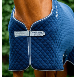 Couverture Horseware Autumn Cooler 100g Marine / marine / argent Bleu marine Couverture Horseware Autumn Cooler 100g Marine / marine / argent Bleu marine