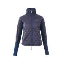 Veste matelassée légère Horze Zoe femme Bleu foncé Veste matelassée légère Horze Zoe femme Bleu foncé
